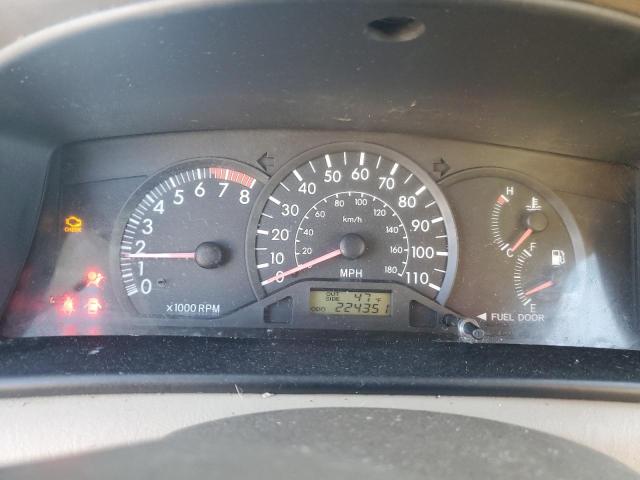 JTDBR32E830026858 - 2003 TOYOTA COROLLA CE BLACK photo 9