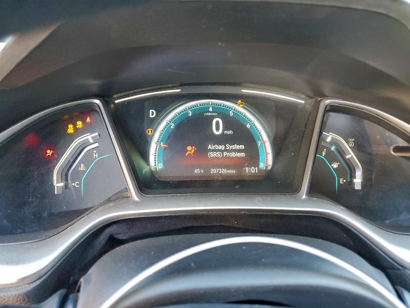 19XFC2F84HE074583 - 2017 HONDA CIVIC EX BLUE photo 9