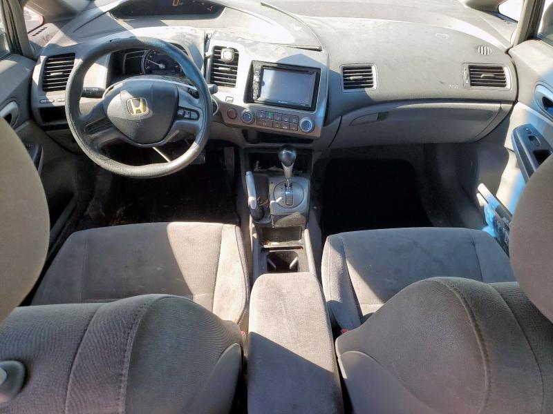 1HGFA16568L065382 - 2008 HONDA CIVIC LX BLACK photo 8