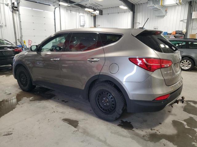 5XYZUDLB1DG011864 - 2013 HYUNDAI SANTA FE S GRAY photo 2