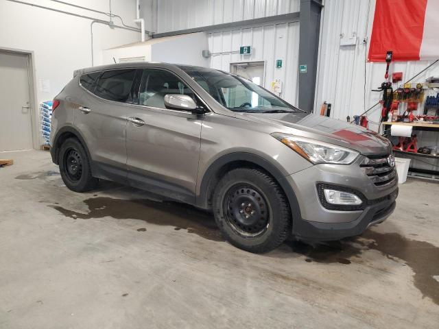 5XYZUDLB1DG011864 - 2013 HYUNDAI SANTA FE S GRAY photo 4