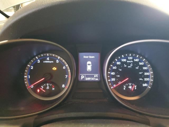 5XYZUDLB1DG011864 - 2013 HYUNDAI SANTA FE S GRAY photo 9