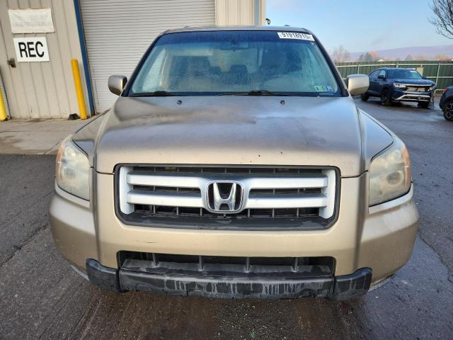 5FNYF18507B011129 - 2007 HONDA PILOT EXL BEIGE photo 5