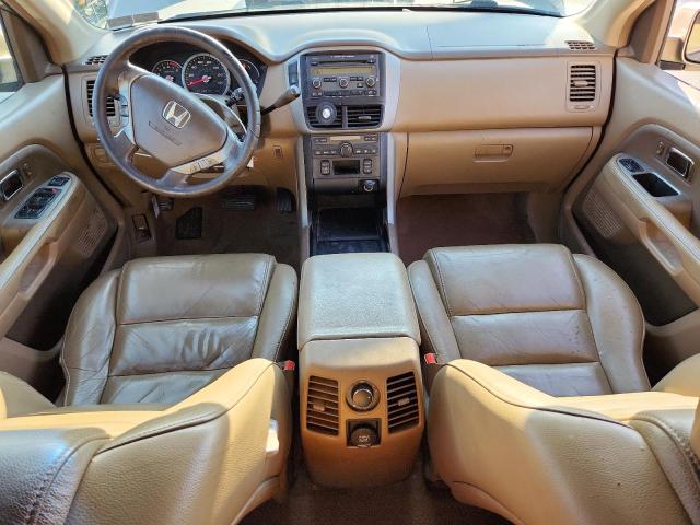 5FNYF18507B011129 - 2007 HONDA PILOT EXL BEIGE photo 8