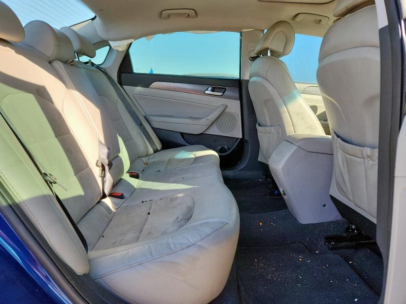 5NPE34AF4GH434037 - 2016 HYUNDAI SONATA SPORT BLUE photo 10