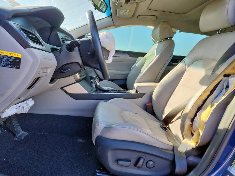 5NPE34AF4GH434037 - 2016 HYUNDAI SONATA SPORT BLUE photo 7