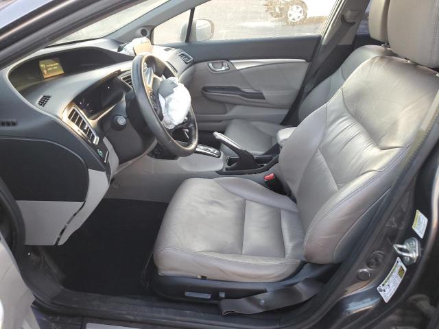 2HGFB2F95FH512736 - 2015 HONDA CIVIC EXL CHARCOAL photo 7