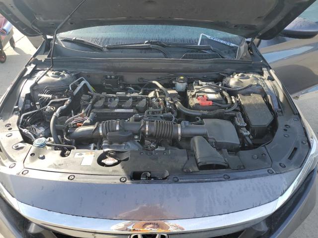1HGCV1F11KA120957 - 2019 HONDA ACCORD LX GRAY photo 11