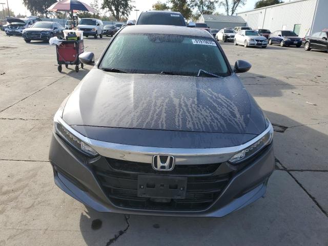 1HGCV1F11KA120957 - 2019 HONDA ACCORD LX GRAY photo 5