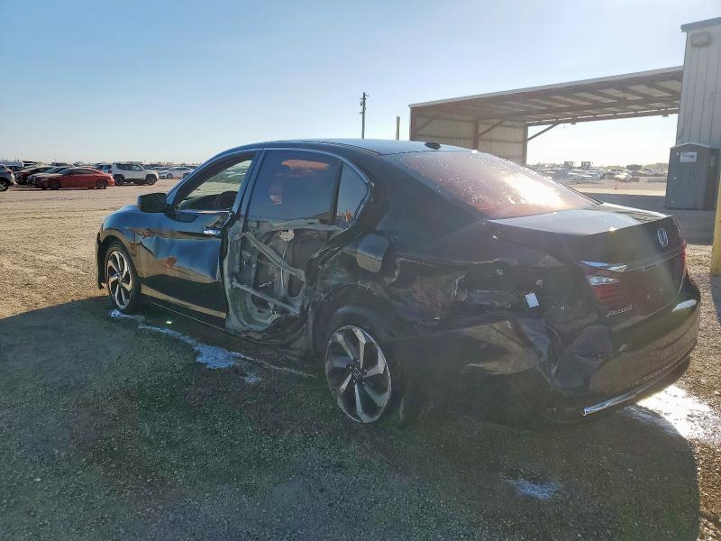 1HGCR2F76GA009410 - 2016 HONDA ACCORD EX BLACK photo 2