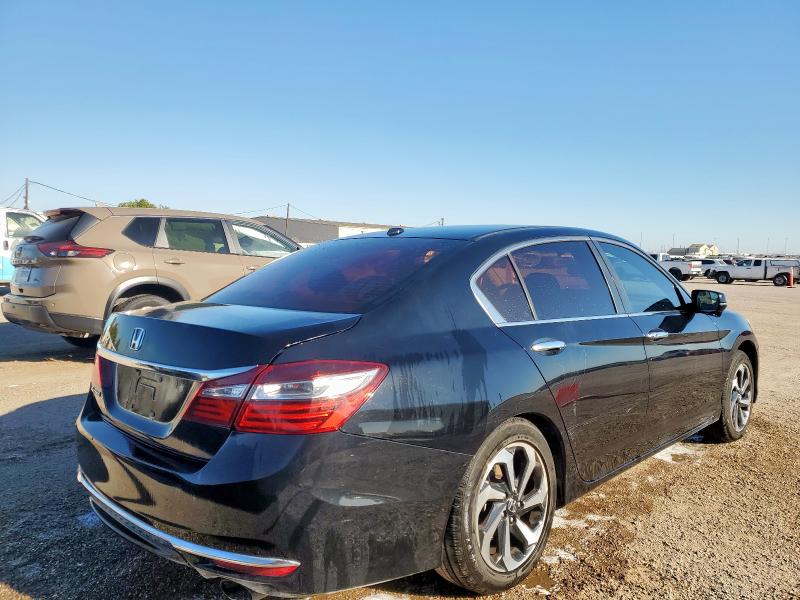 1HGCR2F76GA009410 - 2016 HONDA ACCORD EX BLACK photo 3