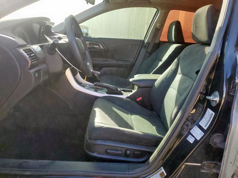 1HGCR2F76GA009410 - 2016 HONDA ACCORD EX BLACK photo 7