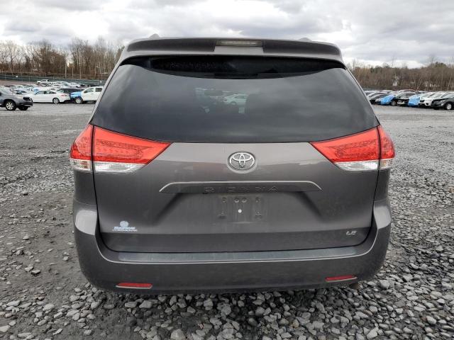 5TDKK3DC4ES506511 - 2014 TOYOTA SIENNA LE 灰色 照片 6