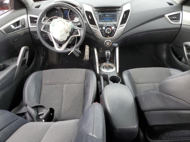 KMHTC6AD8DU146276 - 2013 HYUNDAI VELOSTER RED photo 8