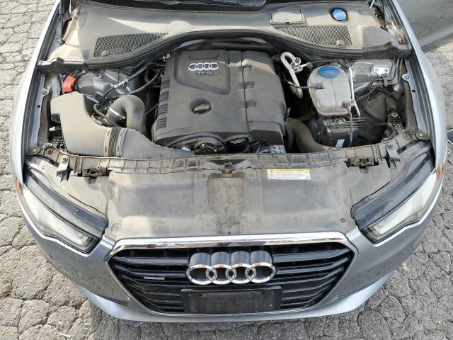 WAUGFAFC7FN022168 - 2015 AUDI A6 PREMIUM PLUS ვერცხლისფერი ფოტო 11
