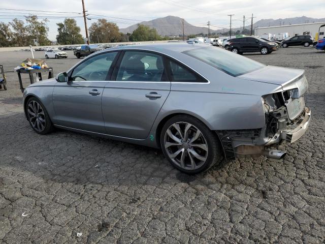 WAUGFAFC7FN022168 - 2015 AUDI A6 PREMIUM PLUS ვერცხლისფერი ფოტო 2