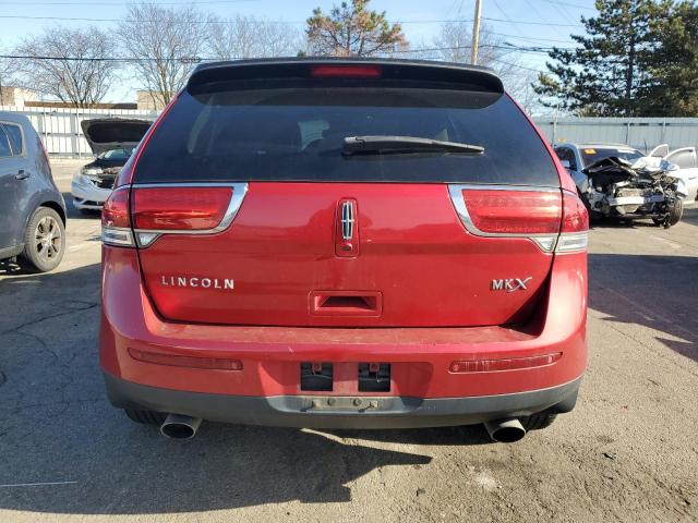 2LMDJ6JKXCBL12329 - 2012 LINCOLN MKX 红色 照片 6