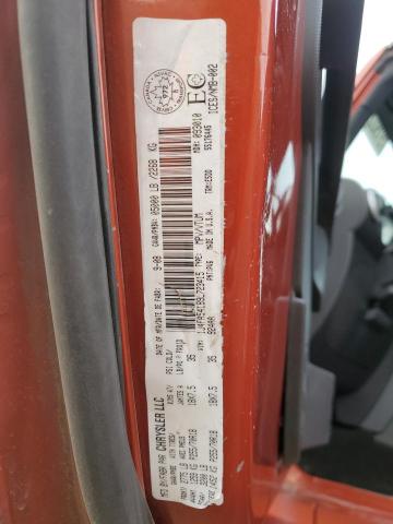 1J4FA54189L723415 - 2009 JEEP WRANGLER SAHARA ნარინჯისფერი ფოტო 13