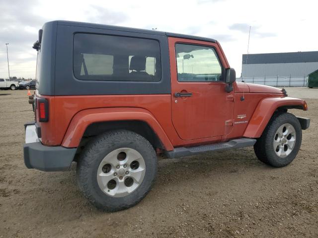 1J4FA54189L723415 - 2009 JEEP WRANGLER SAHARA ნარინჯისფერი ფოტო 3