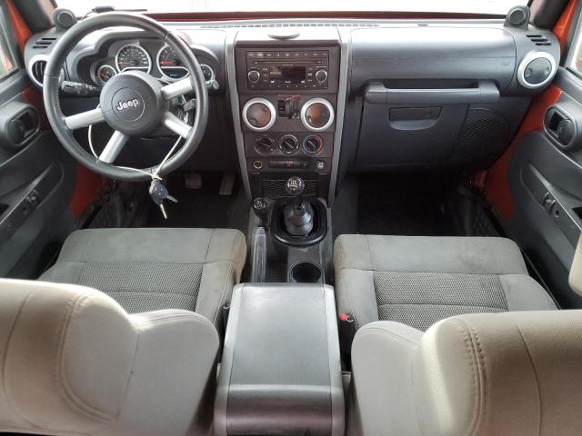 1J4FA54189L723415 - 2009 JEEP WRANGLER SAHARA ნარინჯისფერი ფოტო 8