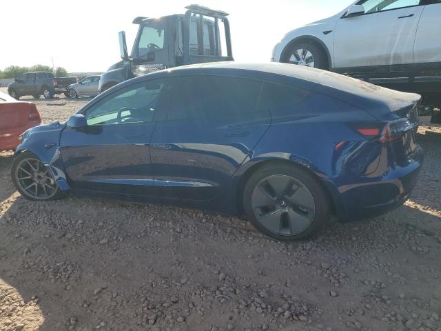 5YJ3E1EA7PF477669 - 2023 TESLA MODEL 3 蓝色 照片 2