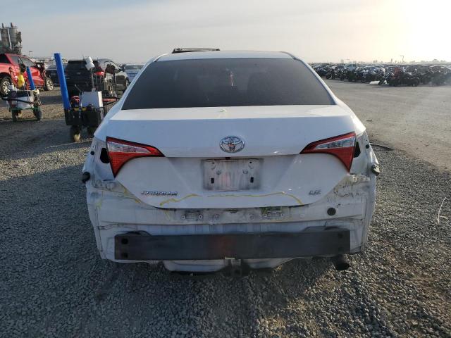 5YFBURHE2GP405181 - 2016 TOYOTA COROLLA L WHITE photo 6