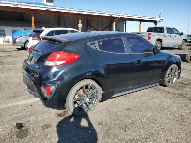 KMHTC6AE2FU235921 - 2015 HYUNDAI VELOSTER TURBO BLACK photo 3