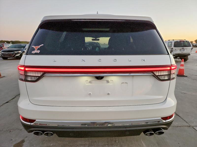 5LM5J7XC2LGL03880 - 2020 LINCOLN AVIATOR RESERVE Ақ фото 6