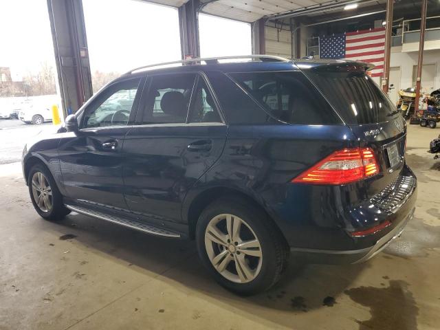 4JGDA5HB0DA264090 - 2013 MERCEDES-BENZ ML 350 4MATIC BLUE photo 2