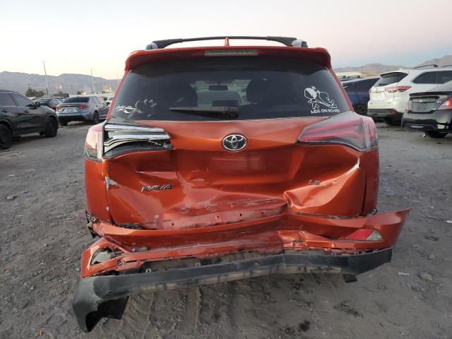 JTMZFREV6GJ092301 - 2016 TOYOTA RAV4 LE 橙色 照片 6