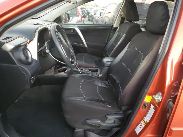 JTMZFREV6GJ092301 - 2016 TOYOTA RAV4 LE 橙色 照片 7