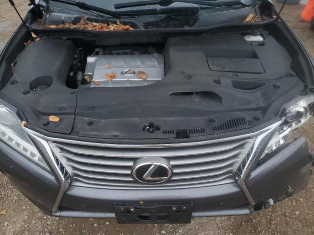 2T2BK1BA9DC197398 - 2013 LEXUS RX 350 BASE GRAY photo 12
