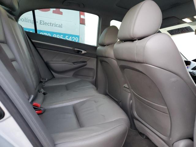 1HGFA16959L001502 - 2009 HONDA CIVIC EXL SILVER photo 10