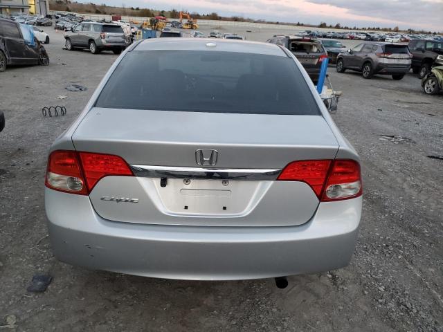 1HGFA16959L001502 - 2009 HONDA CIVIC EXL SILVER photo 6