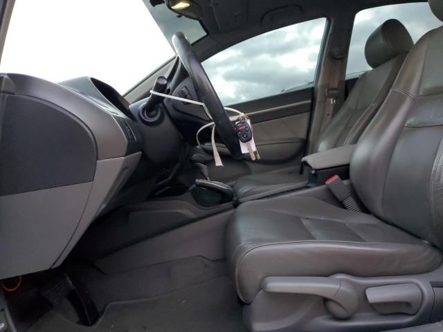 1HGFA16959L001502 - 2009 HONDA CIVIC EXL SILVER photo 7