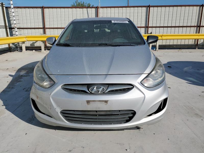 KMHCT4AE1DU469159 - 2013 HYUNDAI ACCENT GLS 银色 照片 5