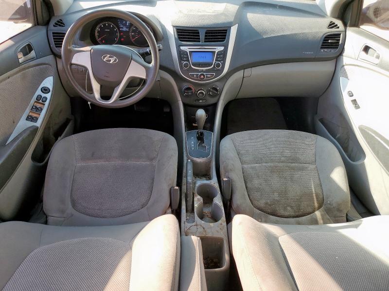 KMHCT4AE1DU469159 - 2013 HYUNDAI ACCENT GLS 银色 照片 8