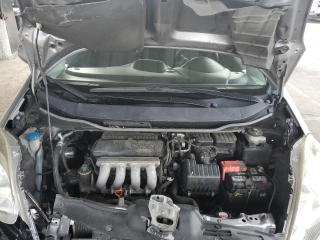 JHMGE8H47AS022782 - 2010 HONDA FIT SPORT SILVER photo 11