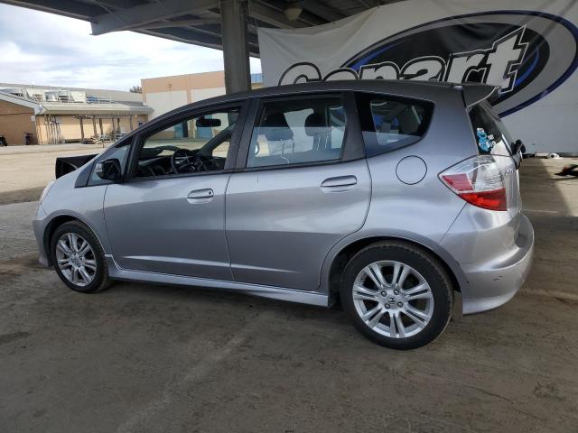 JHMGE8H47AS022782 - 2010 HONDA FIT SPORT SILVER photo 2