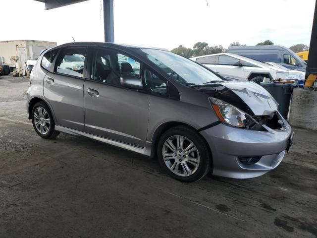 JHMGE8H47AS022782 - 2010 HONDA FIT SPORT SILVER photo 4