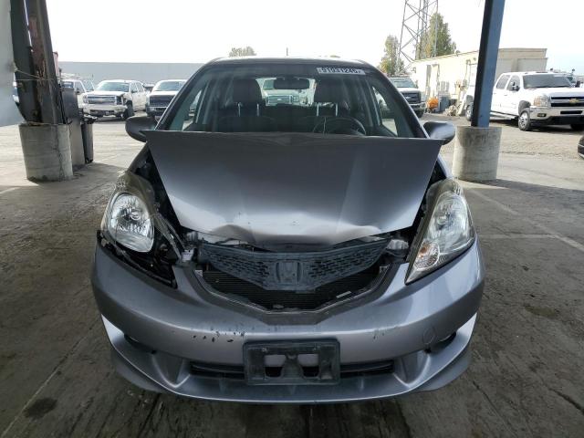 JHMGE8H47AS022782 - 2010 HONDA FIT SPORT SILVER photo 5