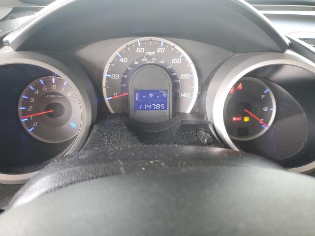 JHMGE8H47AS022782 - 2010 HONDA FIT SPORT SILVER photo 9