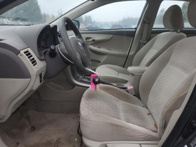 JTDBL40E899065223 - 2009 TOYOTA COROLLA BASE CHARCOAL photo 7