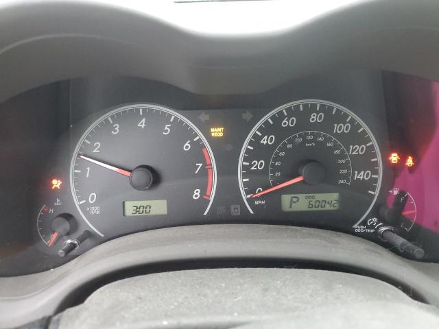 JTDBL40E899065223 - 2009 TOYOTA COROLLA BASE CHARCOAL photo 9