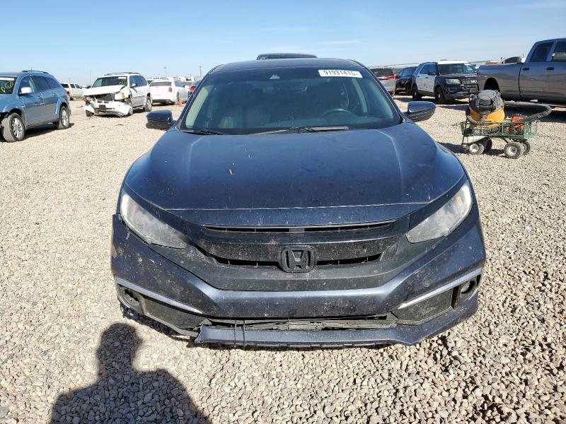 19XFC1F77KE008425 - 2019 HONDA CIVIC EXL Կապույտ լուսանկար 5