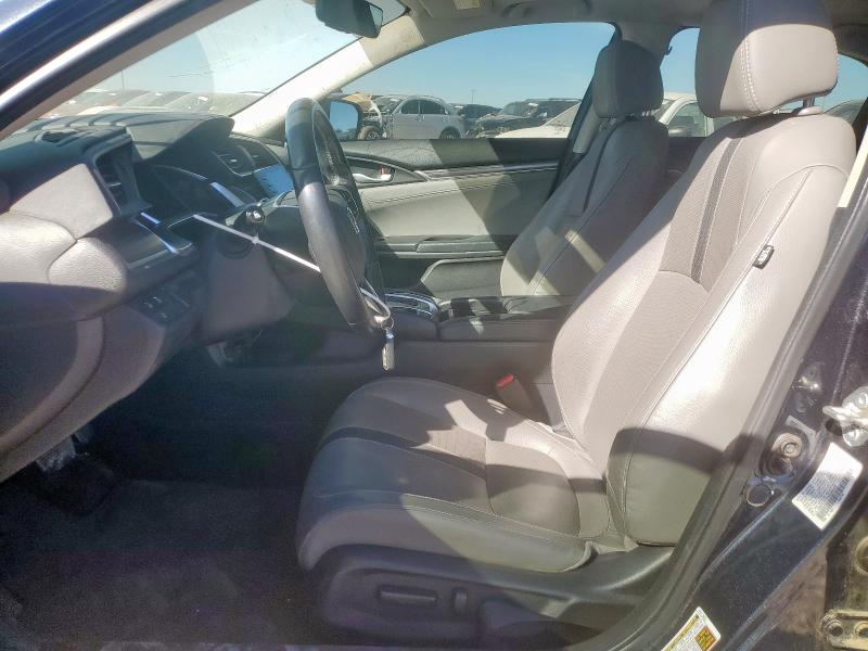 19XFC1F77KE008425 - 2019 HONDA CIVIC EXL Կապույտ լուսանկար 7