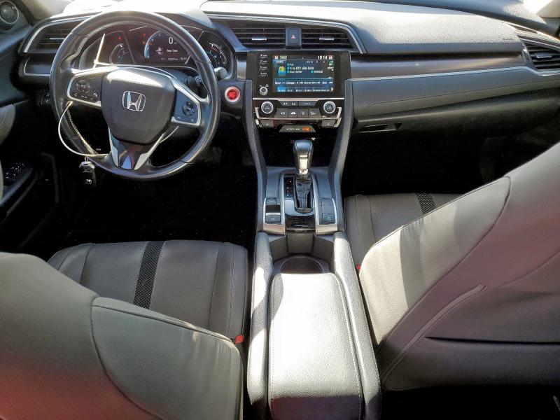 19XFC1F77KE008425 - 2019 HONDA CIVIC EXL Կապույտ լուսանկար 8