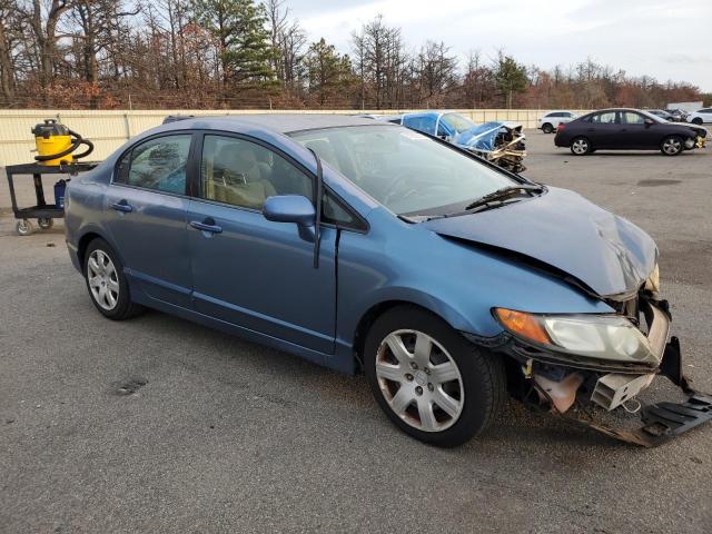 2HGFA16577H513978 - 2007 HONDA CIVIC LX BLUE photo 4