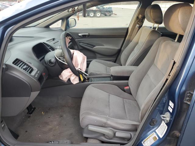 2HGFA16577H513978 - 2007 HONDA CIVIC LX BLUE photo 7