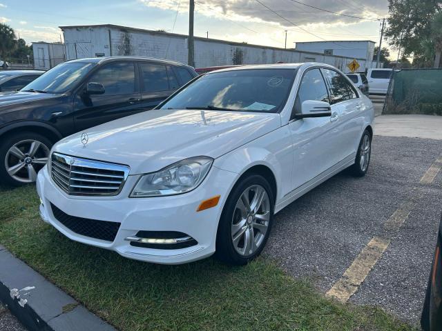 WDDGF8AB2EA956079 - 2014 MERCEDES-BENZ C 300 4MATIC WHITE photo 2